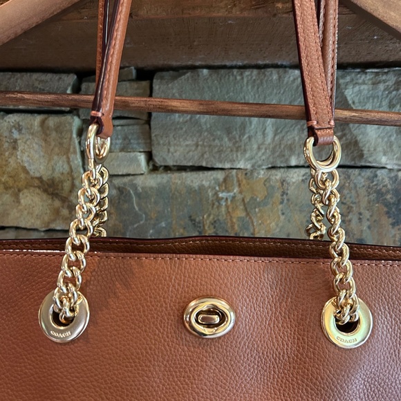 Coach Leather handbag purse - Picture 3 of 7